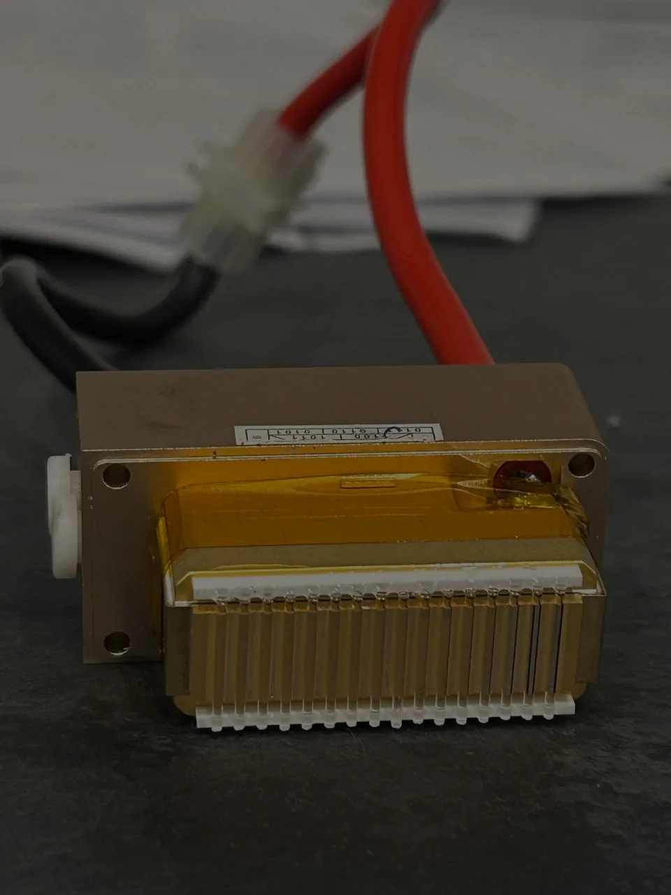Diode module after handpiece repair