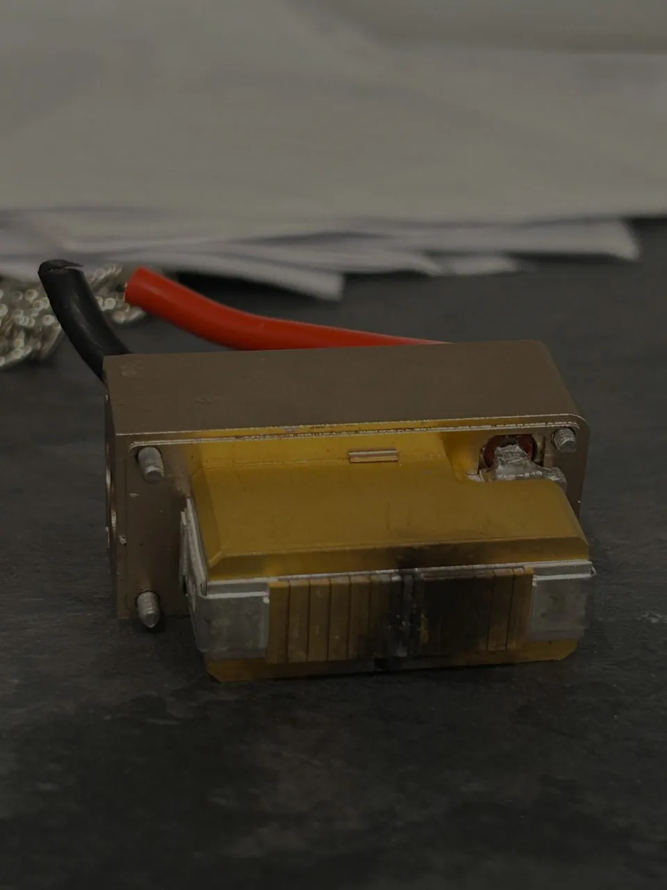 Diode module before handpiece repair