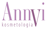 Логотип AnnVi — косметология и подология во Вроцлаве